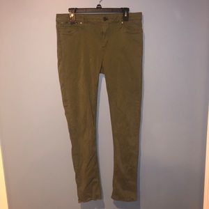 CALVIN KLEIN JEANS Army Green Skinny Jegging